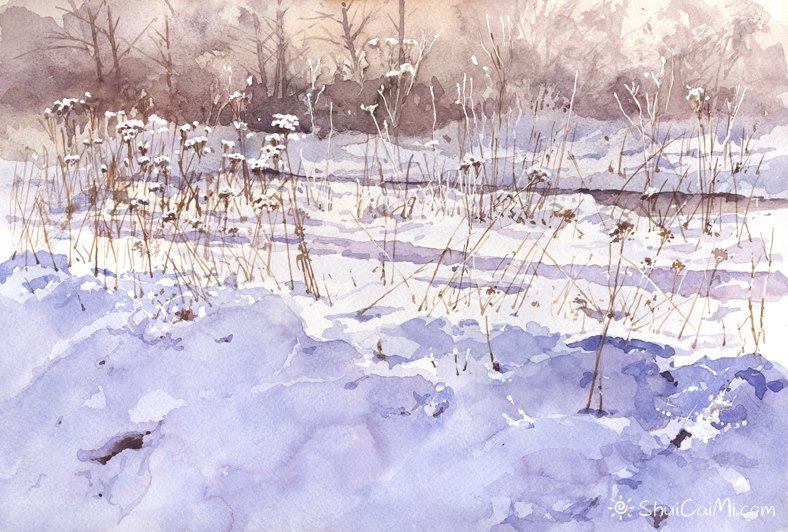 Andrzej Gosik风景水彩画作品欣赏-图片2