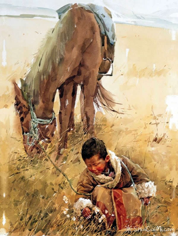 李剑晨大师水彩画欣赏1286622118562059493