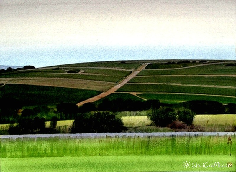 刘寿祥水彩风景画作品58