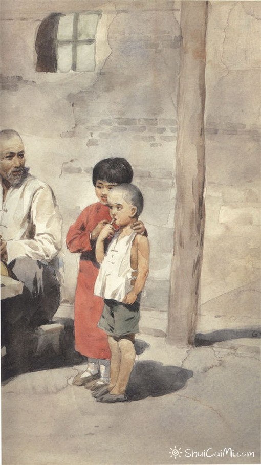 关维兴水彩画绘本《城南旧事》