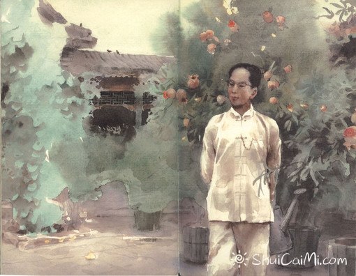 关维兴水彩画绘本《城南旧事》