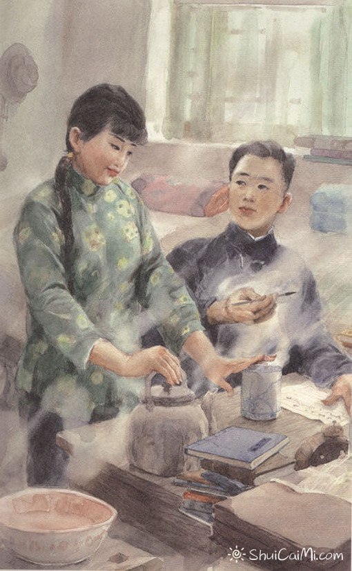 关维兴水彩画绘本《城南旧事》