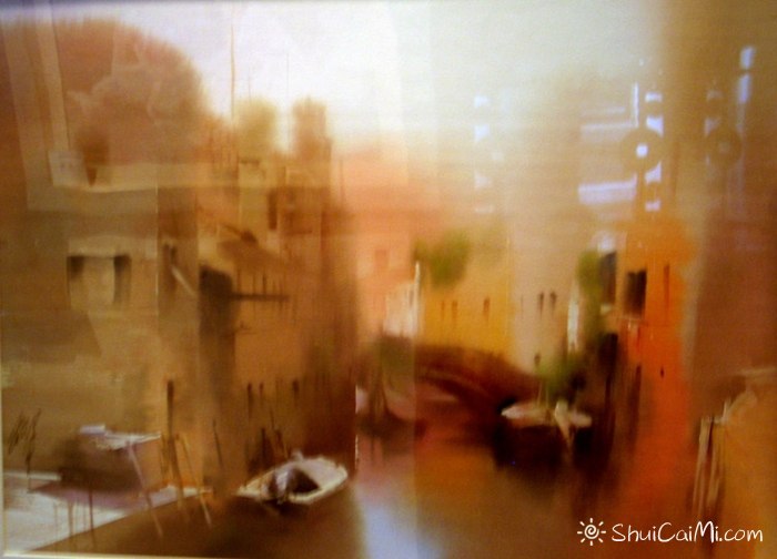 柳毅唯美风景水彩作品欣赏