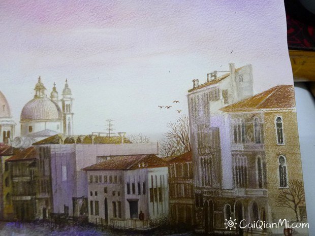 用彩铅画出商业效果图般的手绘步骤