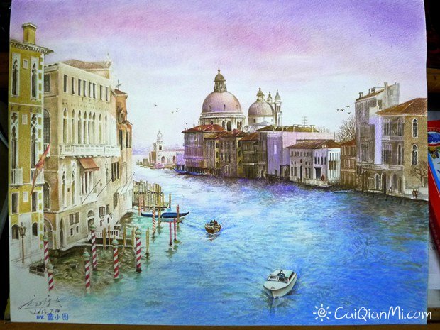 用彩铅画出商业效果图般的手绘步骤