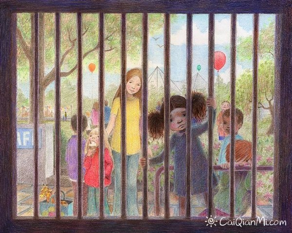 英国艺术家Cayce Hare的创意彩铅插画