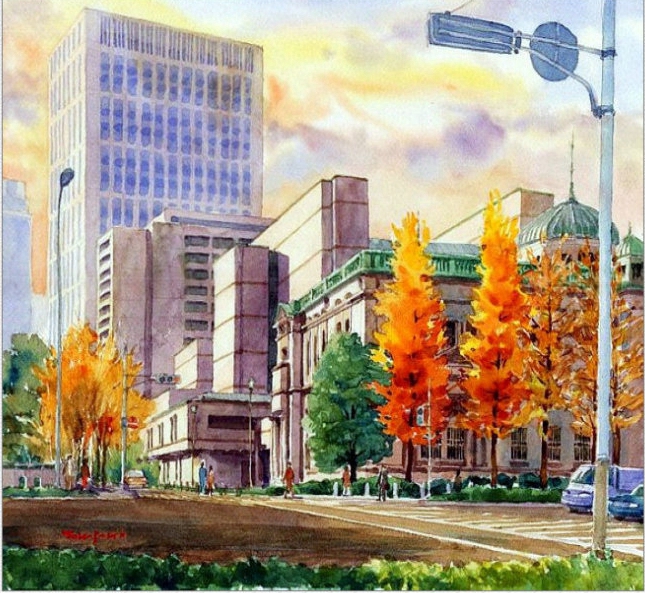 日本高崎尚昭清新风景画作品