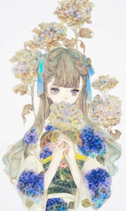 日本人气画师夜汽车二次元作品分享