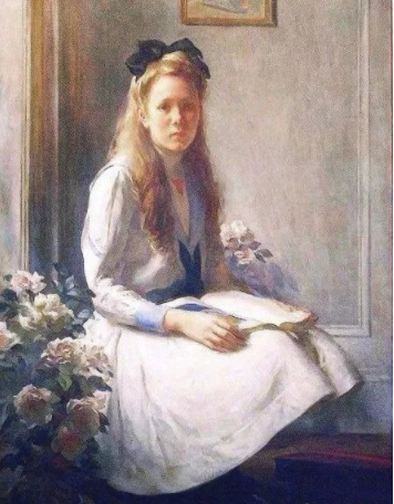 美国印象派画家 Joseph DeCamp 绘画作品欣赏