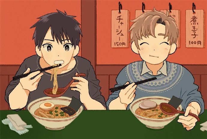 童年温馨的回忆插画图片BY：插画师fuji25_2501 ​ ​​​​