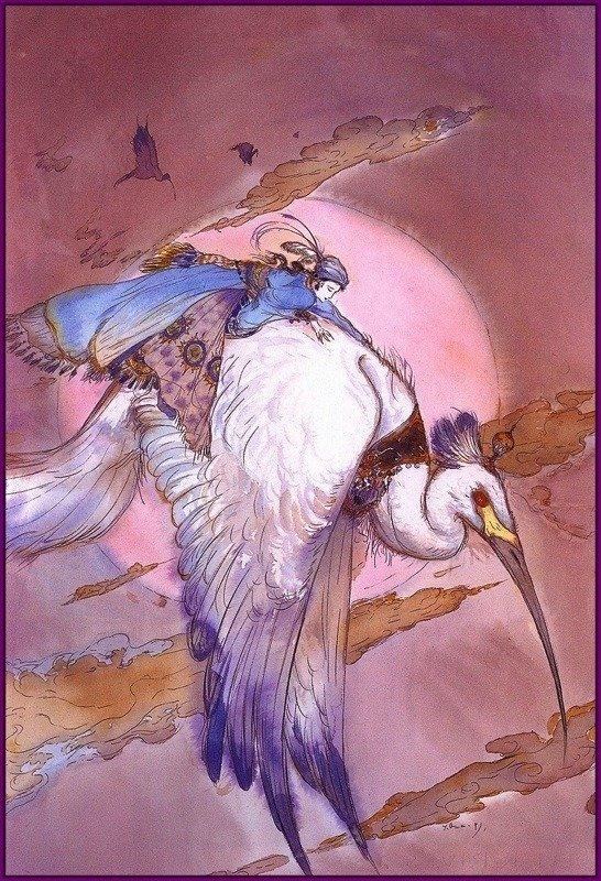 日本插画师Yoshitaka Amano绮丽画风作品大全