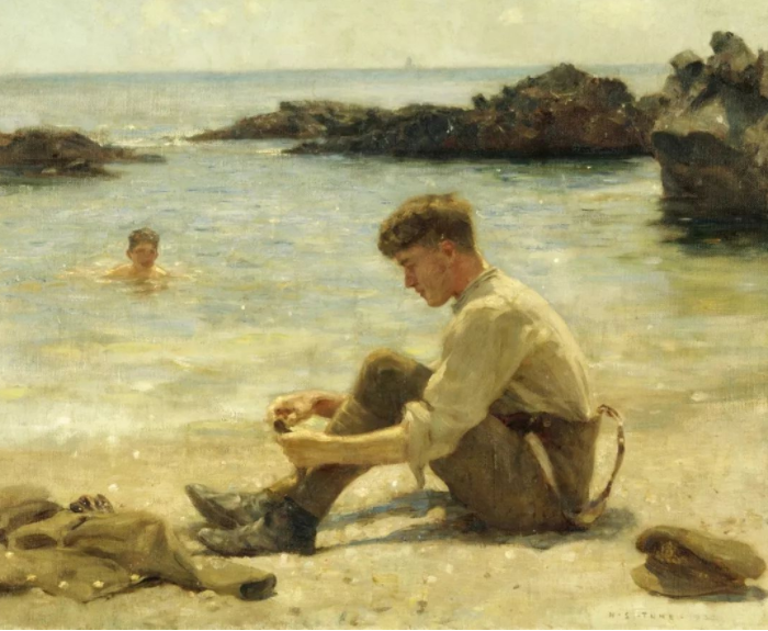 英国画家Henry Scott Tuke 笔下的男孩子