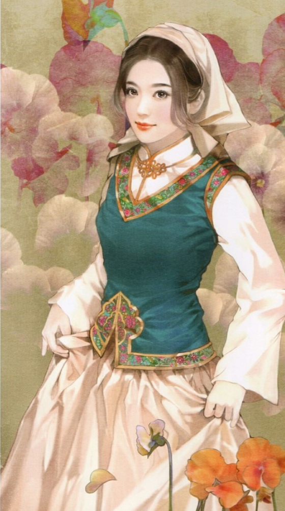 关于锡伯族的绘画作品鉴赏-图片1