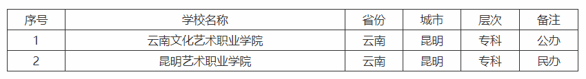 云南省美术艺考生可报考的院校有哪些-图片2