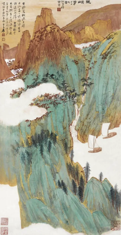 国画巨匠│盘点张大千最有名的山水画-图片2