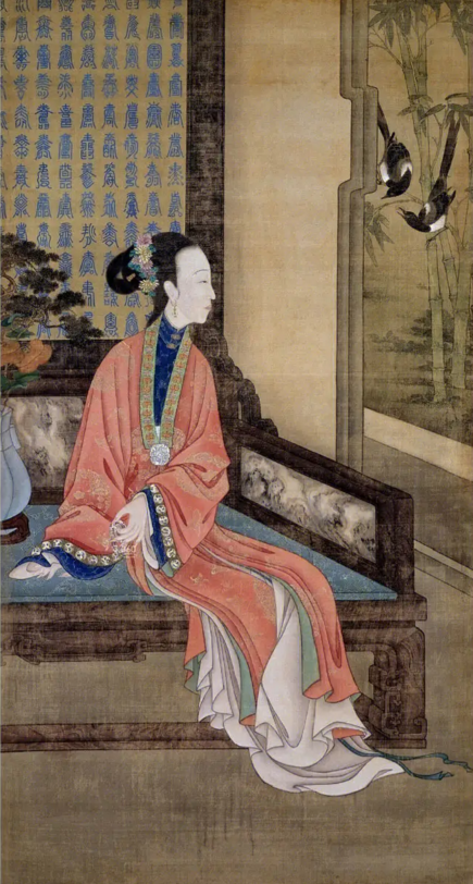 芙蓉不及美人妆,清代十二美人图名画赏析