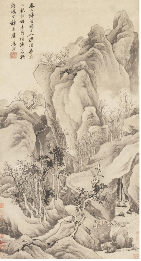 名留青史│明代画家唐寅十大名画真迹欣赏-图片3