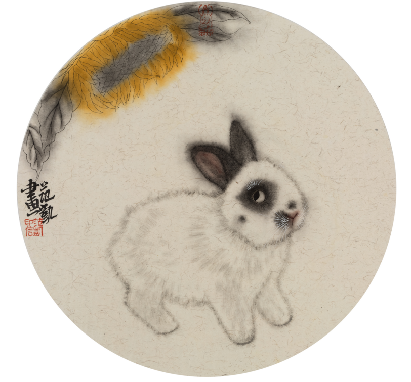 浅谈中国专门画兔子的画家有谁-图片1