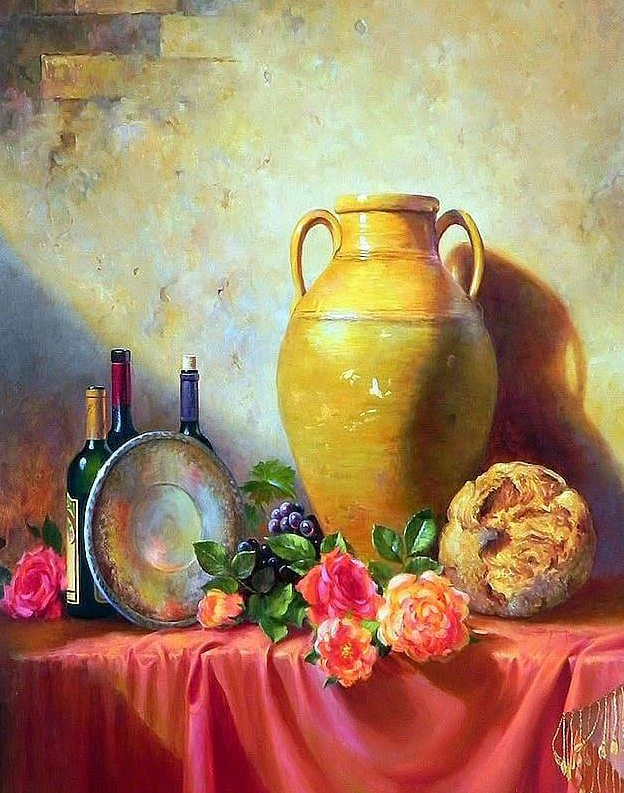 意大利弗兰·迪·贾科莫高清油画作品欣赏-图片5