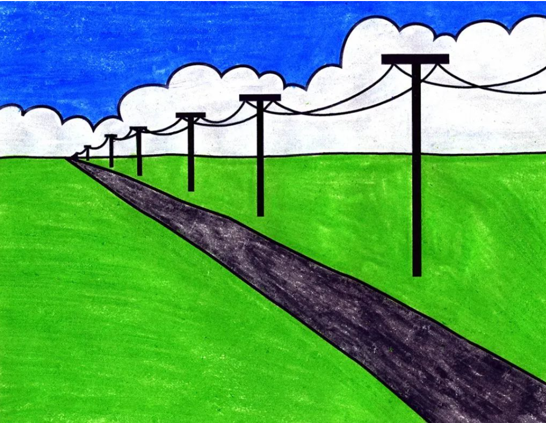 儿童画风景又简单又漂亮铅笔画教程-图片3