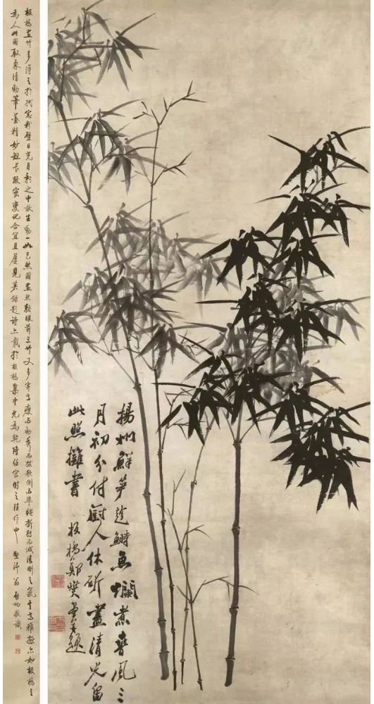 竹子画挂在家里什么地方好风水 关于竹子的国画作品-图片2