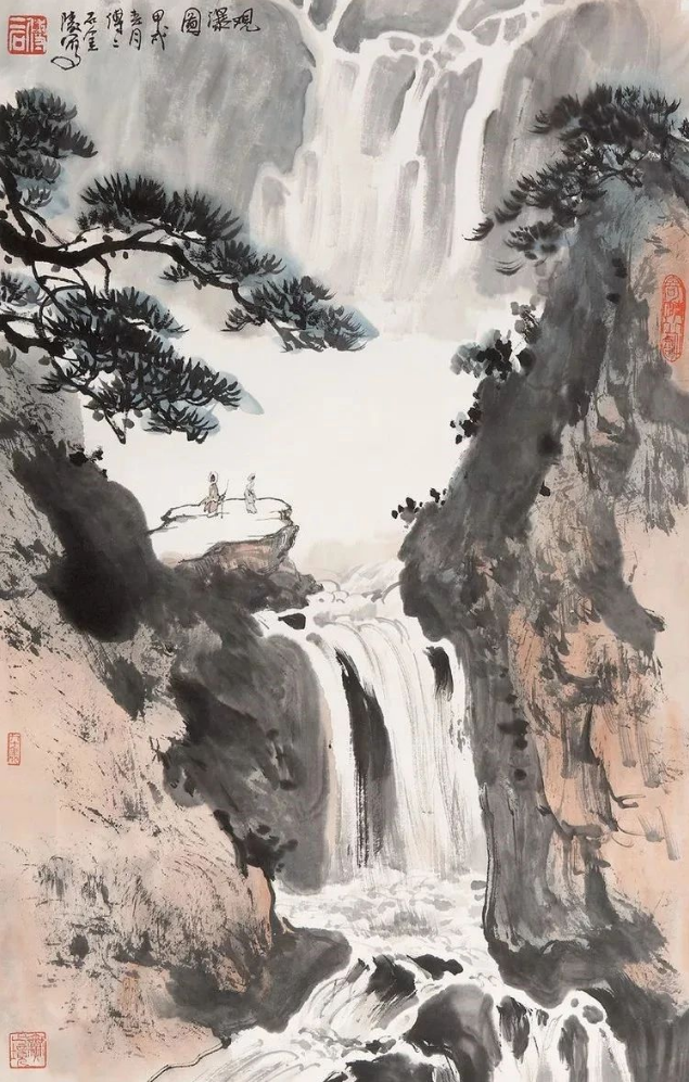 「国画大师」傅二石山水画赏析-图片3