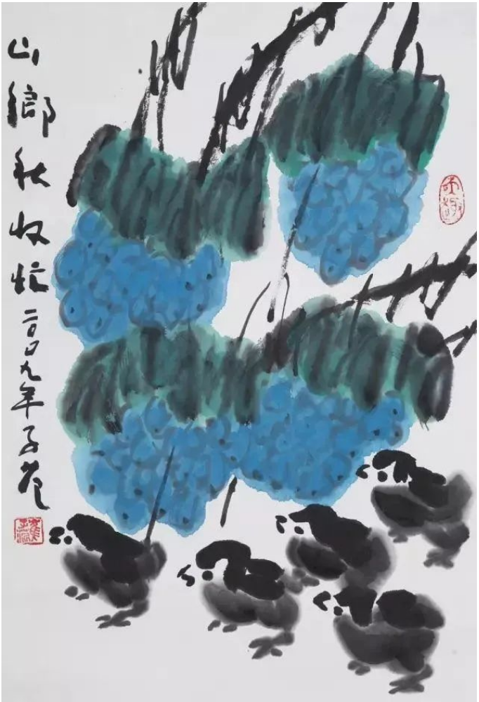 崔子范国画作品图片大全-图片5