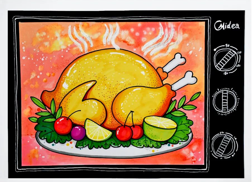 感恩节画画作品图片大全 感恩节主题画手抄报作品-图片10