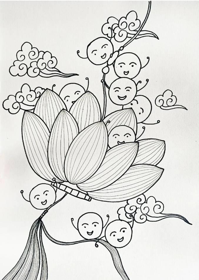 小学生的元宵节怎么画(含教程步骤)-图片2