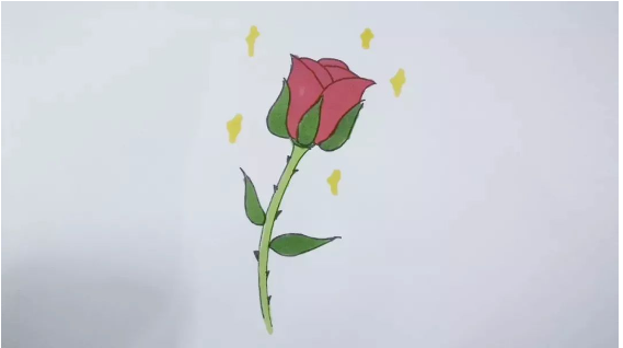 一步一步教你怎样画玫瑰花教程-图片1