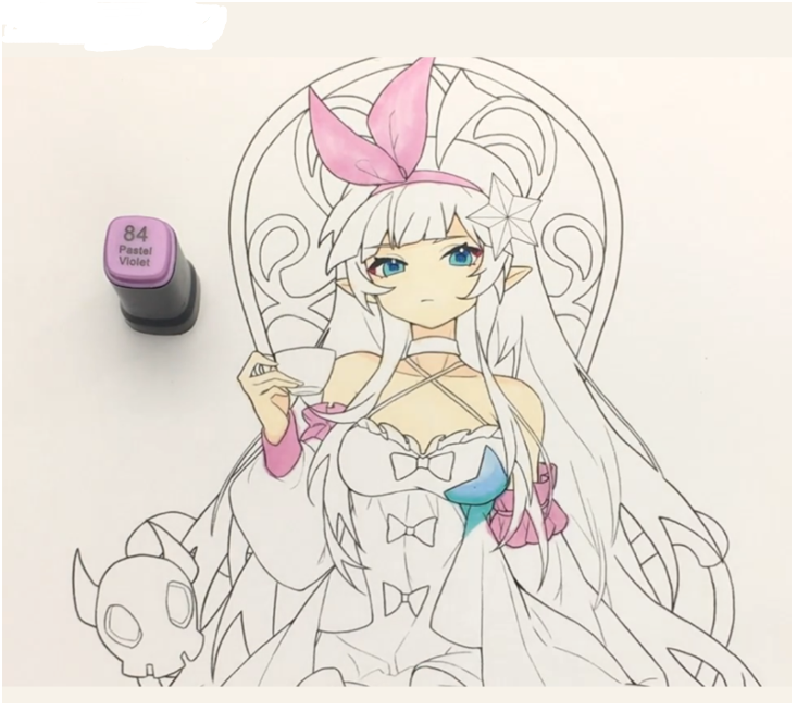 凹凸世界绘画教程Q版简单(凯莉)-图片1
