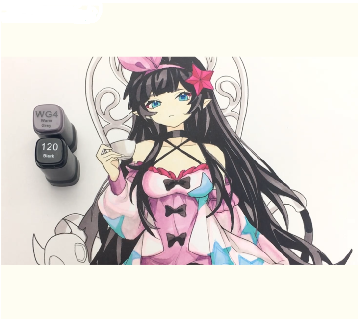 凹凸世界绘画教程Q版简单(凯莉)-图片2