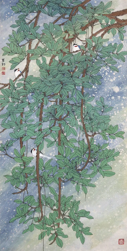 精选苏百钧工笔花鸟画作品大全欣赏