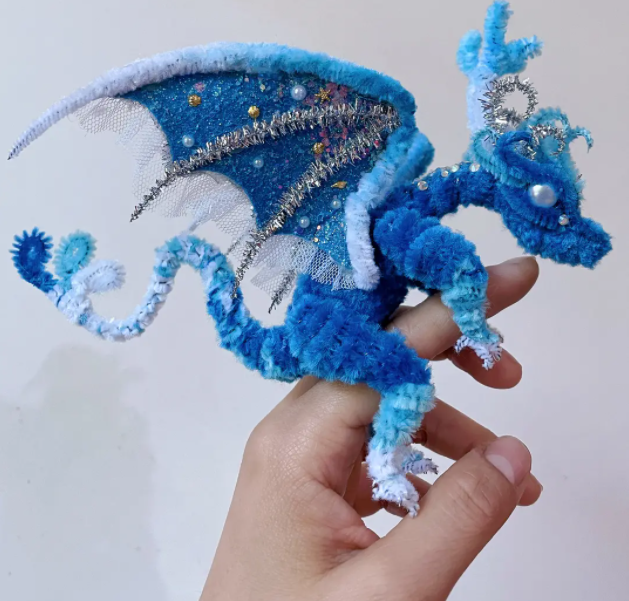 幼儿手工制作| 扭扭棒制作教程小动物(恐龙)-图片1