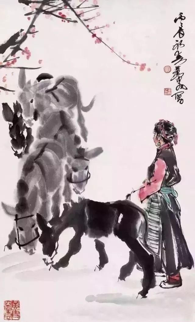 近现代画家| 黄胄画家最擅长画什么画-图片3