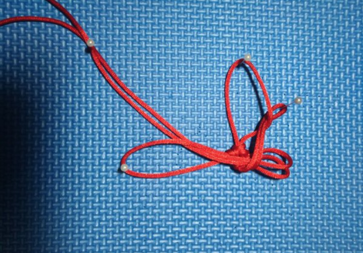 手串编绳系列:幸运四叶草结编法教程-图片3