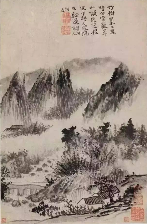 吴门画派代表人物石涛作品大全欣赏