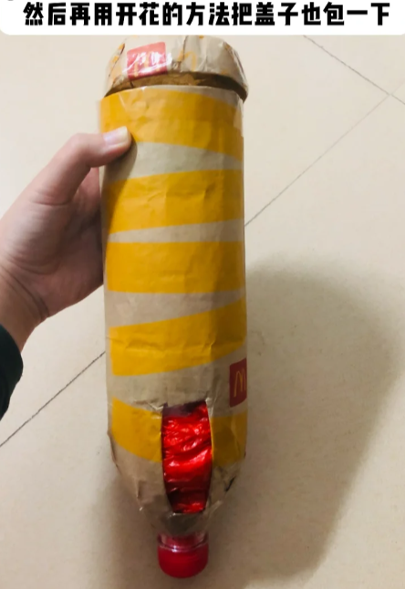 矿泉水瓶改造放塑料袋收纳制作教程图解-图片2