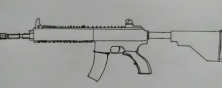 一步一步教我画m762图片大全