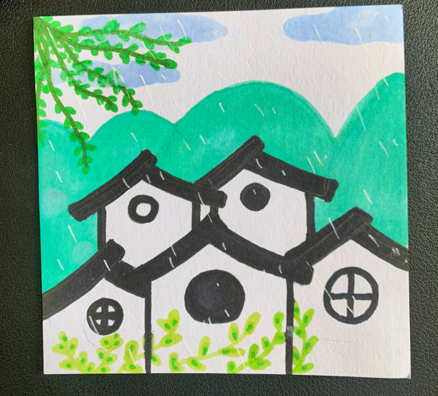 10岁~12岁清明节绘画作品 清明节绘画好看又简单