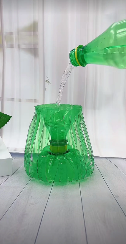 创意diy: 矿泉水瓶制作花瓶(水培绿植容器)教程