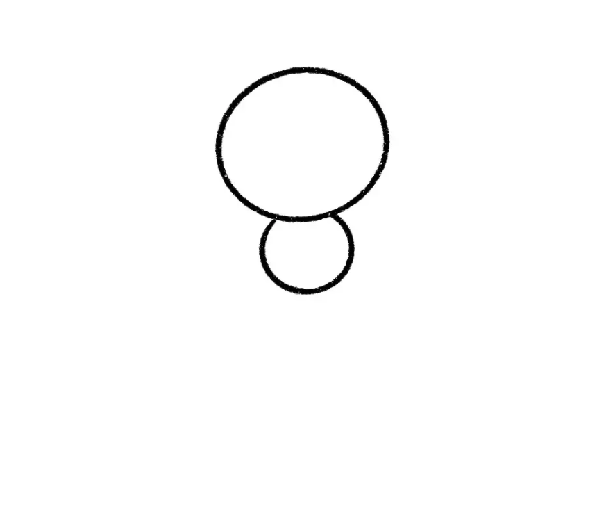 儿童创意美术: 8可以画成什么简笔画(蚂蚁)教程-图片1