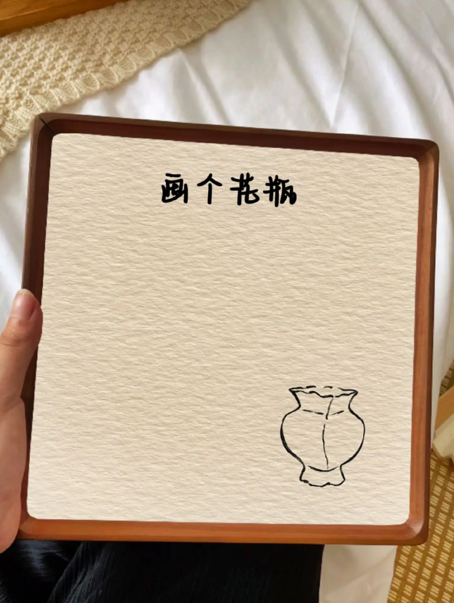 莲花的画法教程简笔画 好运“莲莲”简笔画作品欣赏-图片1