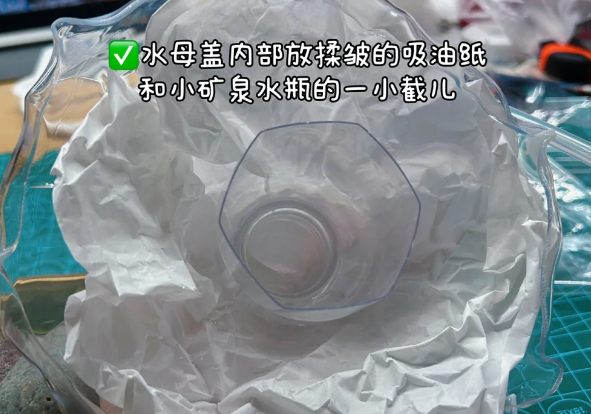 矿泉水瓶装饰创意台灯怎么做教程分享-图片1