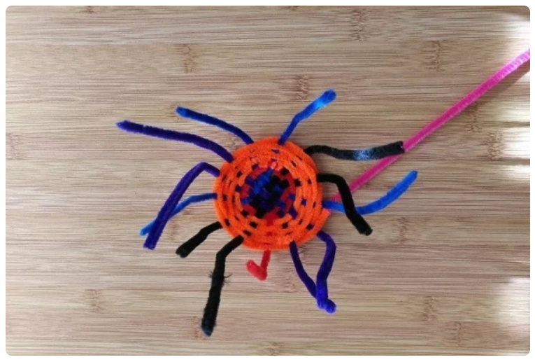 手工diy: 扭扭棒教程简单小花篮(含制作教程)-图片1