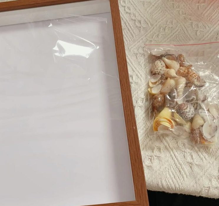 贝壳相框diy制作方法图解大全-图片1