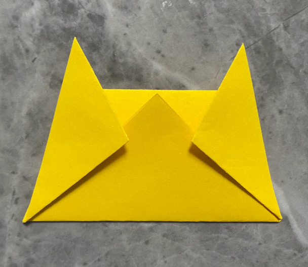 可爱小猫咪简单小手工折纸教程（图解分享）-图片2