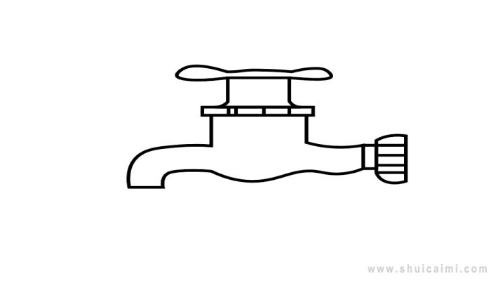 水龙头简笔画