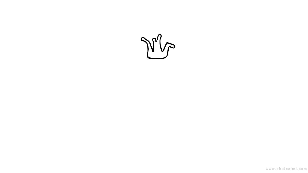 红太狼简笔画怎么画 红太狼简笔画简单-图片1