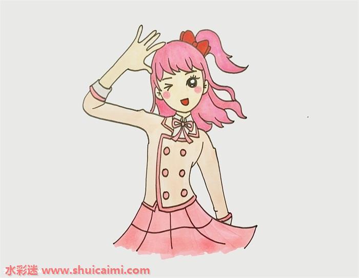 菲梦少女怎么画 菲梦少女简笔画图片大全-图片5